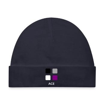 asexuelle Bäckerei - Baby Premium Organic Mütze - Navy - Vorne
