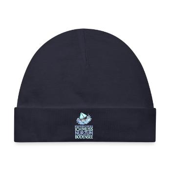 Bodensee - Baby Premium Organic Mütze - Navy - Vorne