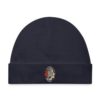 Little red riding hood - Rotkäppchen Märchen - Baby Premium Organic Mütze - Navy - Vorne