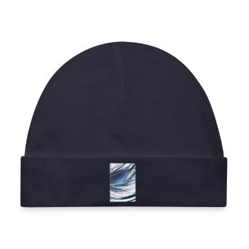 Formen und Muster - Baby Premium Organic Mütze - Navy - Vorne