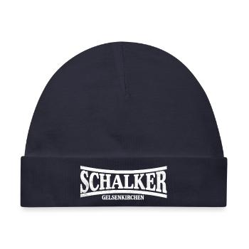 Schalker Gelsenkirchen - Baby Premium Organic Mütze - Navy - Vorne