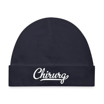 Chirurg - Baby Premium Organic Mütze - Navy - Vorne