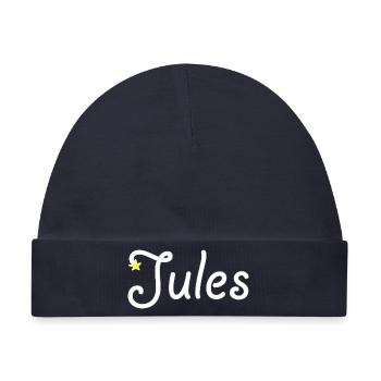 Jules - Baby Premium Organic Mütze - Navy - Vorne