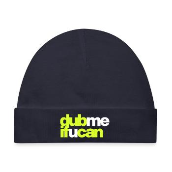 DUB, WENN DU KANNST - Baby Premium Organic Mütze - Navy - Vorne