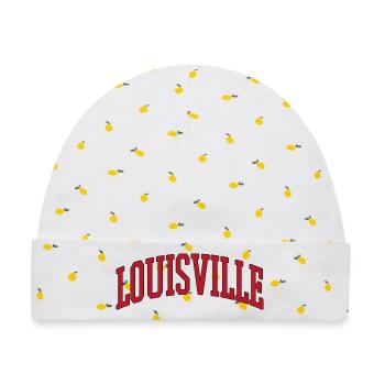 Louisville Varsity Arch - Baby Premium Organic Mütze - Weiß/Zitronengelb - Vorne