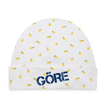 GÖRE - Baby Premium Organic Mütze - Weiß/Zitronengelb - Vorne