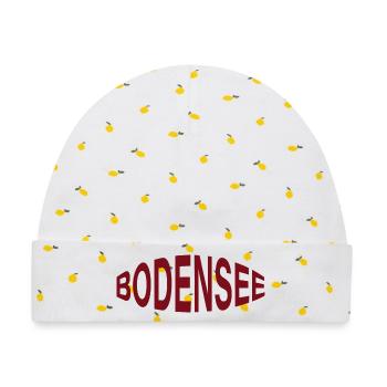 BODENSEE - Baby Premium Organic Mütze - Weiß/Zitronengelb - Vorne
