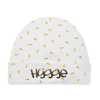 hygge - Baby Premium Organic Mütze - Weiß/Zitronengelb - Vorne