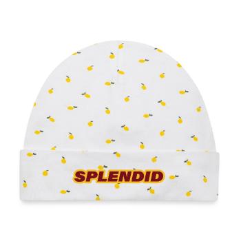 SPLENDID - Baby Premium Organic Mütze - Weiß/Zitronengelb - Vorne