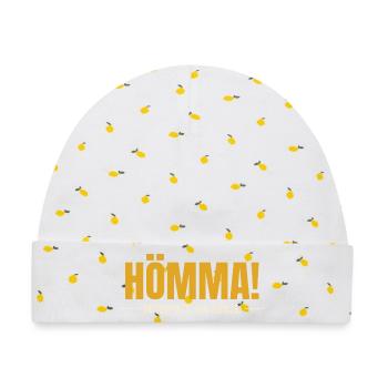Hömma! Ruhrpott. Wo sonst. - Baby Premium Organic Mütze - Weiß/Zitronengelb - Vorne