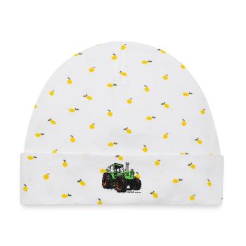 Deutz 13006 Special | Deutz Traktor | Deutz - Baby Premium Organic Mütze - Weiß/Zitronengelb - Vorne