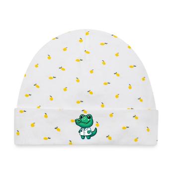 Doc Gator: Der Heiler des Sumpflandes - Baby Premium Organic Mütze - Weiß/Zitronengelb - Vorne