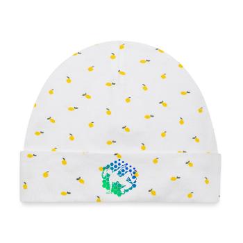 Hip-Hop-Tanz Geschenkidee für die Hip-Hop-Tänzerin - Baby Premium Organic Mütze - Weiß/Zitronengelb - Vorne