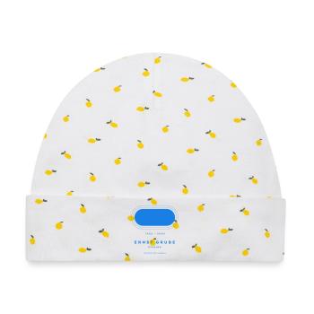 Ernst-Grube-Stadion - Baby Premium Organic Mütze - Weiß/Zitronengelb - Vorne