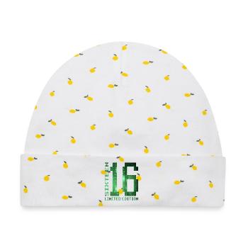 16. Geburtstag Limited Edition Pixel Zocker - Baby Premium Organic Mütze - Weiß/Zitronengelb - Vorne
