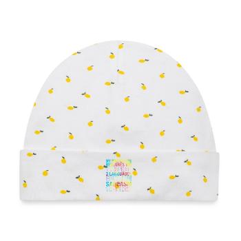 Medizin Coder - Baby Premium Organic Mütze - Weiß/Zitronengelb - Vorne