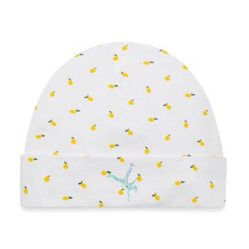 Streetdance Geschenkidee für eine Hip-Hop-Tänzerin - Baby Premium Organic Mütze - Weiß/Zitronengelb - Vorne