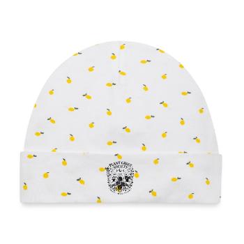 Plant Ghost Society - Baby Premium Organic Mütze - Weiß/Zitronengelb - Vorne
