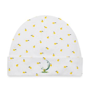 Zarte Gewächse - Baby Premium Organic Mütze - Weiß/Zitronengelb - Vorne