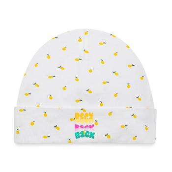 Beck  - Baby Premium Organic Mütze - Weiß/Zitronengelb - Vorne