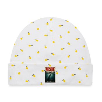 Nessie-Tiefsee-Legende - Baby Premium Organic Mütze - Weiß/Zitronengelb - Vorne