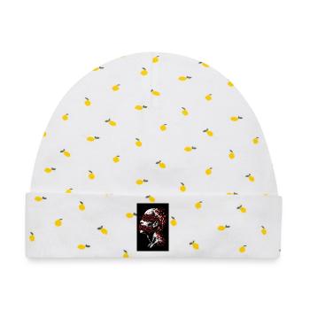 Kollektive Amnesie Schweigen T-Shirt - Baby Premium Organic Mütze - Weiß/Zitronengelb - Vorne