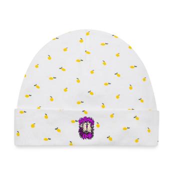 Bad Romance Club Geister - Baby Premium Organic Mütze - Weiß/Zitronengelb - Vorne