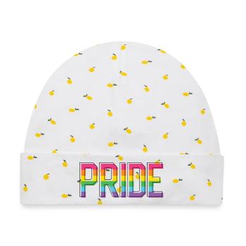 Pride Month LGBT - Pride! - Baby Premium Organic Mütze - Weiß/Zitronengelb - Vorne