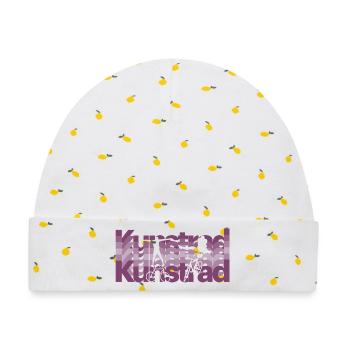 Kunstrad, Kunstradfahren, Hallenradsport - Baby Premium Organic Mütze - Weiß/Zitronengelb - Vorne
