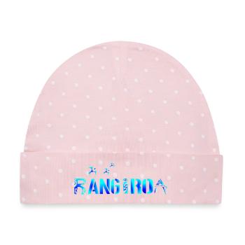RANGIROA - Baby Premium Organic Mütze - Rosa/Weiße Punkte - Vorne