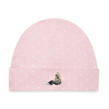 Freerider - Baby Premium Organic Mütze - Rosa/Weiße Punkte - Vorne