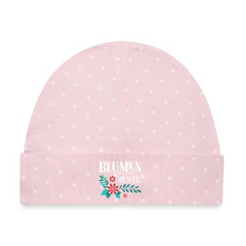 Gärtner Spruch Gärtnerei Hobbygärtner Kleingärtner - Baby Premium Organic Mütze - Rosa/Weiße Punkte - Vorne