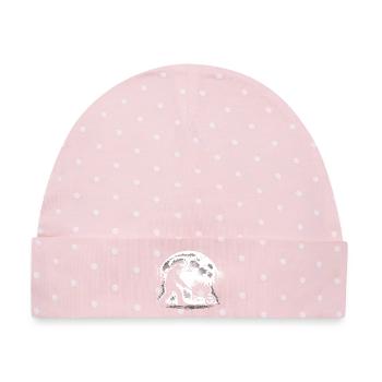 Bigfoot Landwirt - Baby Premium Organic Mütze - Rosa/Weiße Punkte - Vorne