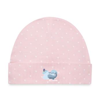 Whale & Petunia - Baby Premium Organic Mütze - Rosa/Weiße Punkte - Vorne