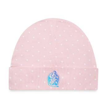 Roadbike Fans aufgepasst schlichtes Statement - Baby Premium Organic Mütze - Rosa/Weiße Punkte - Vorne