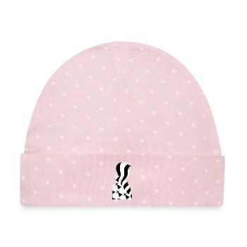 Bretonischer Patriot - Baby Premium Organic Mütze - Rosa/Weiße Punkte - Vorne