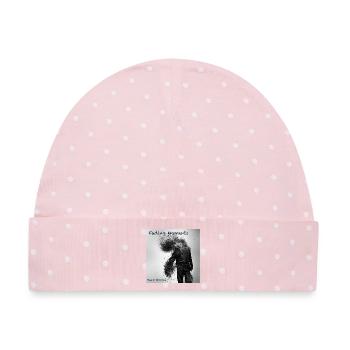 Fading Moments: von Mark Noone - Baby Premium Organic Mütze - Rosa/Weiße Punkte - Vorne