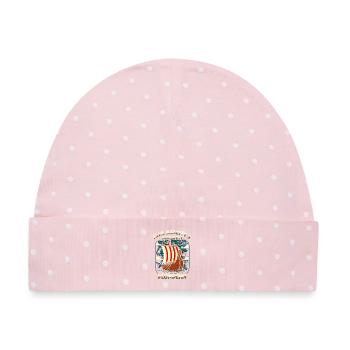 Mir Reichts Ich Geh Plündern Wikinger Kostüm - Baby Premium Organic Mütze - Rosa/Weiße Punkte - Vorne