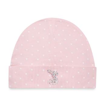 Akkuschrauber Werkzeug Heimwerker Design  - Baby Premium Organic Mütze - Rosa/Weiße Punkte - Vorne