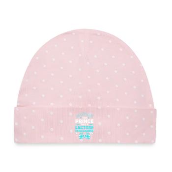 Milch Allergie Laktose Intoleranz Blähungen - Baby Premium Organic Mütze - Rosa/Weiße Punkte - Vorne