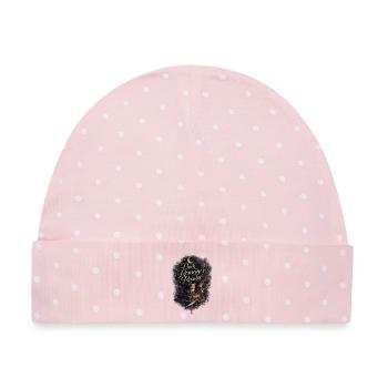 Dark Romance Reader - Baby Premium Organic Mütze - Rosa/Weiße Punkte - Vorne