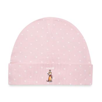 Hottehüüü Pferdchen Hottehüüü - Baby Premium Organic Mütze - Rosa/Weiße Punkte - Vorne