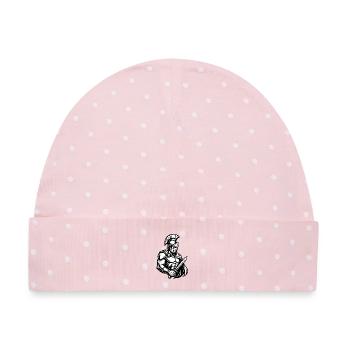 Römischer Soldat - Baby Premium Organic Mütze - Rosa/Weiße Punkte - Vorne