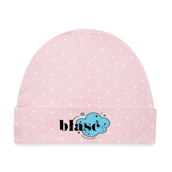 Blasé - Baby Premium Organic Mütze - Rosa/Weiße Punkte - Vorne