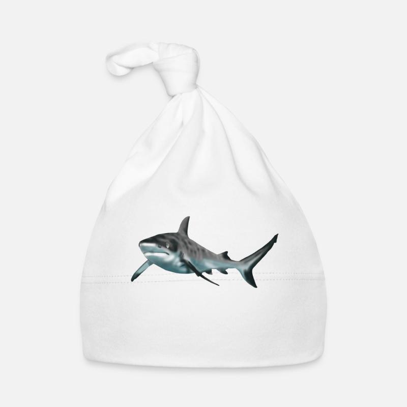 shark Organic Baby Cap