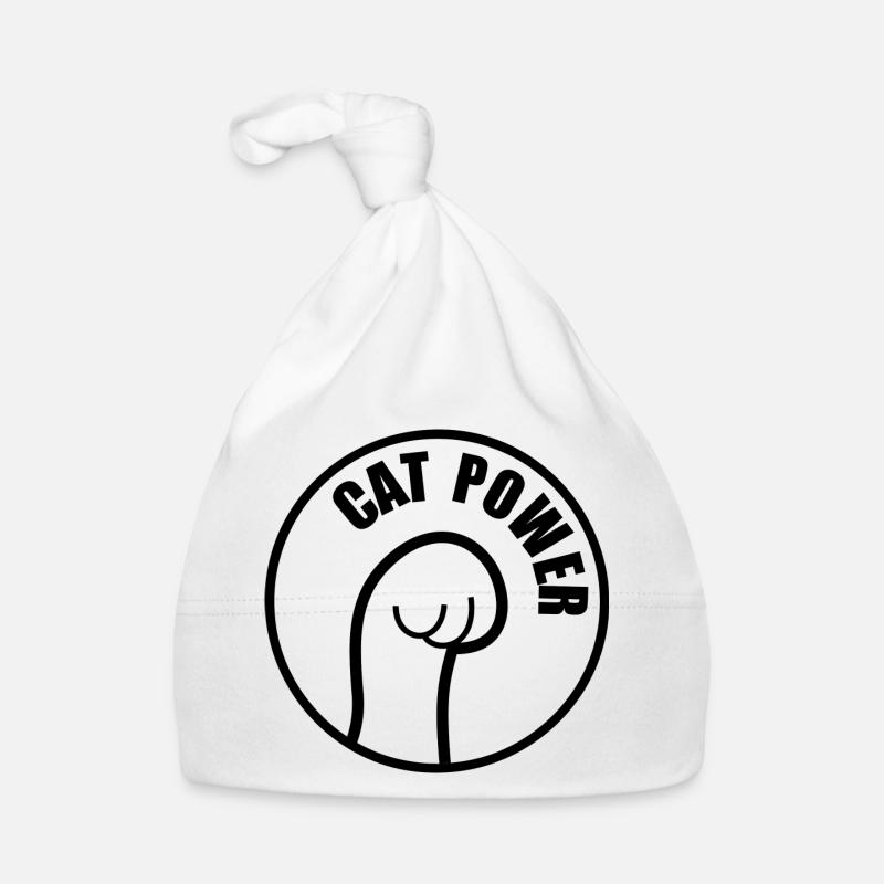 Cat Power Baby Bio-Mütze