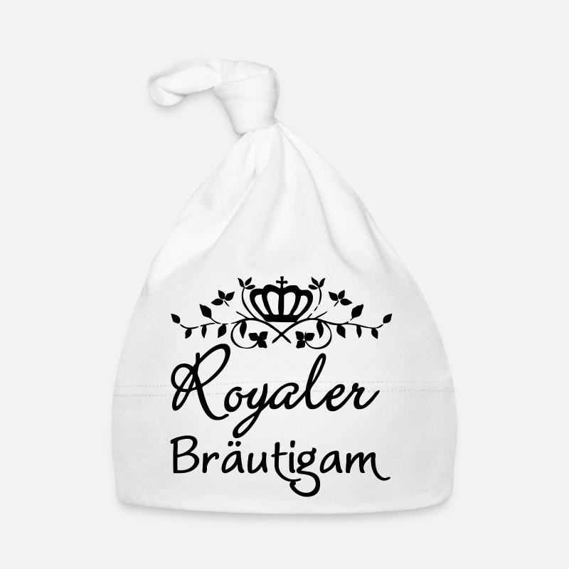 Royaler Bräutigam Geschenk Baby Bio-Mütze