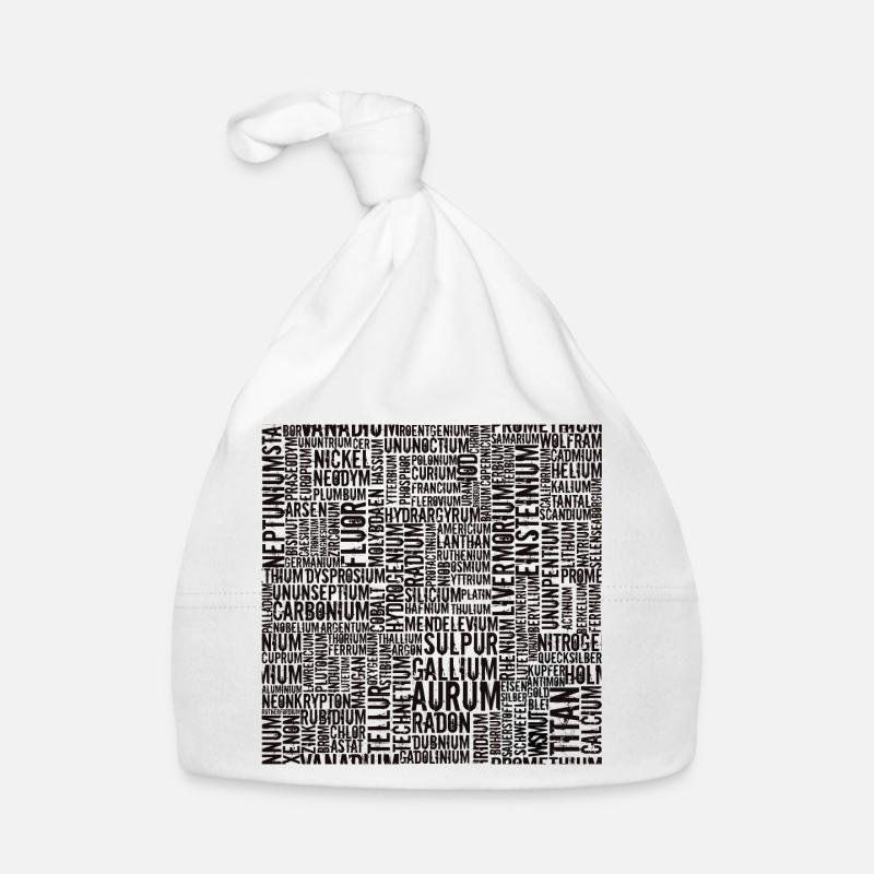 Chemische Elemente... Baby Bio-Mütze