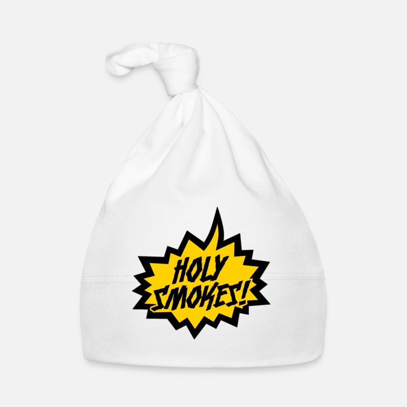 "Heiliger Rauch!" Baby Bio-Mütze