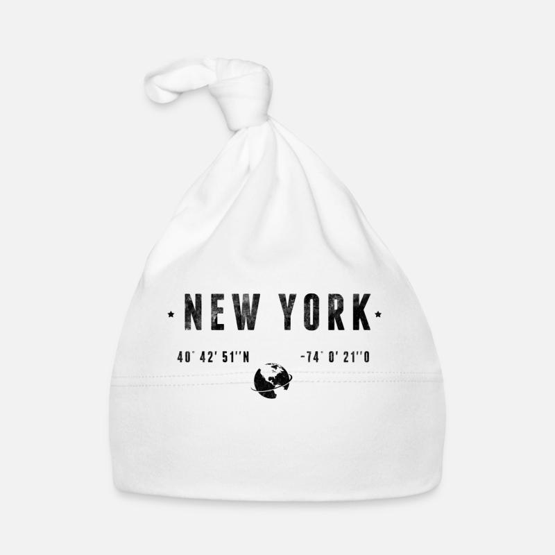 New York Baby Bio-Mütze